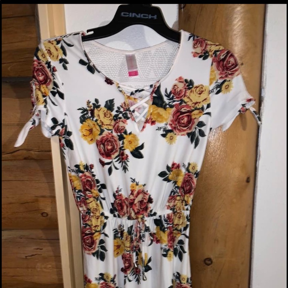 Flower sun dress